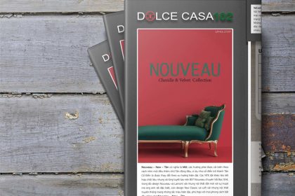 cuốn vải mẫu nouveau